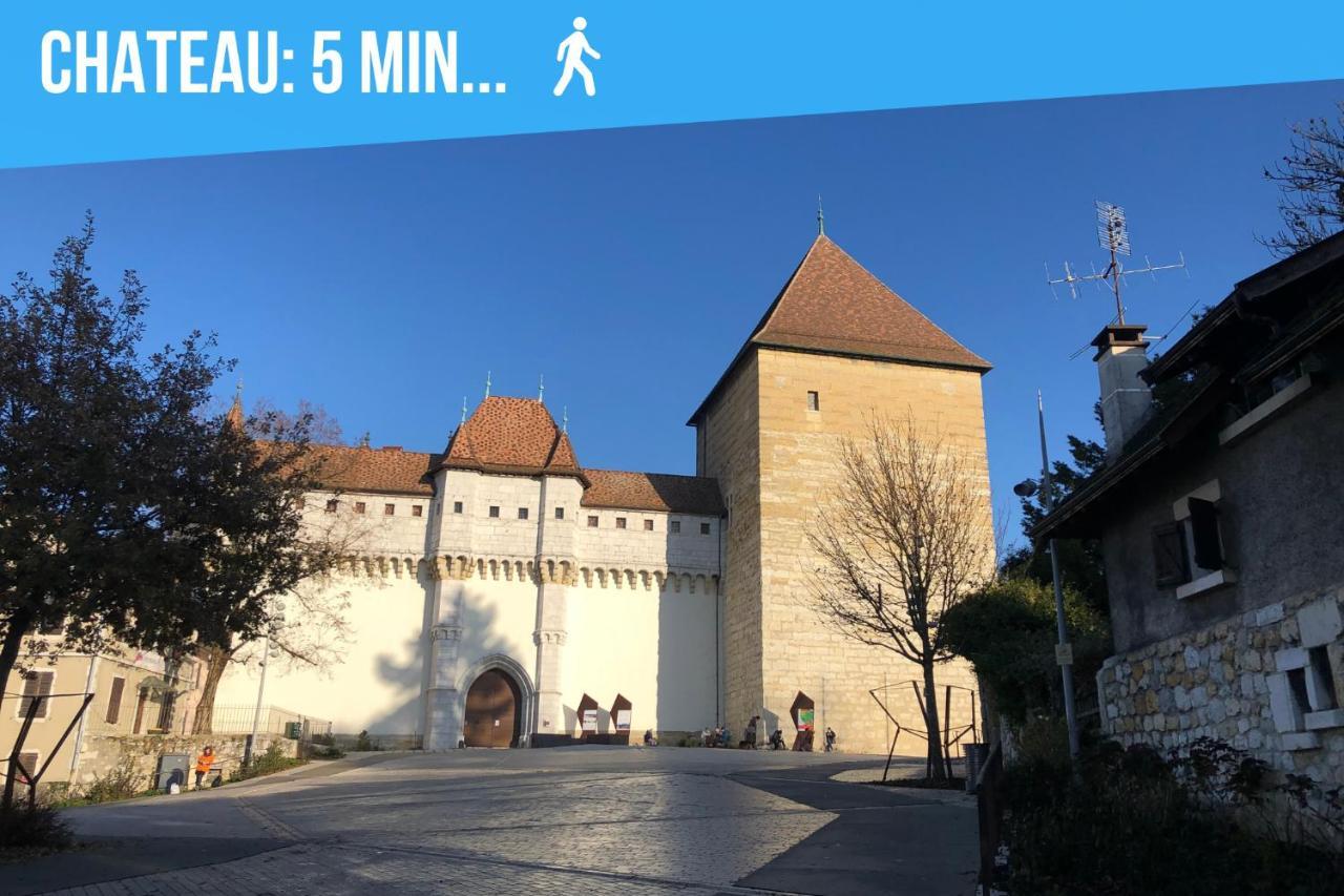 Le Paquier - Mycosyapart, Vieille Ville, Calme, Lac 100M, Netflix Annecy Kültér fotó